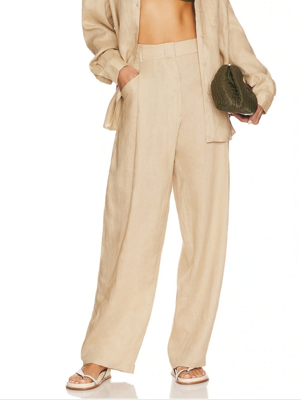 New Aexae Linen Pants Size Xs